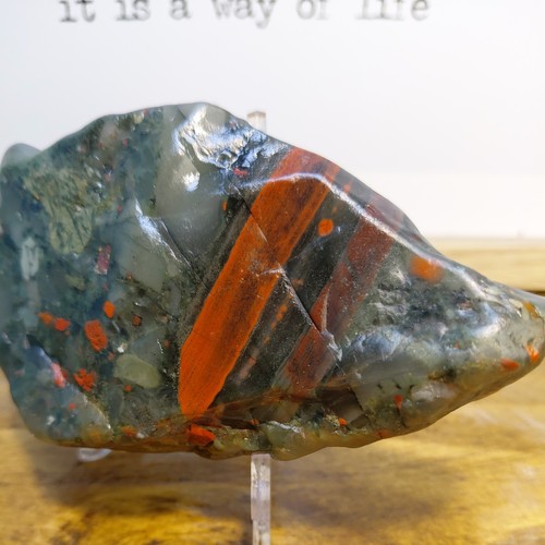 Green red bloodstone - green,