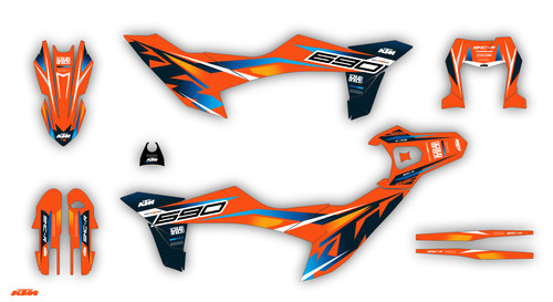 Ktm 2026 690 enduro graphics - ktm,