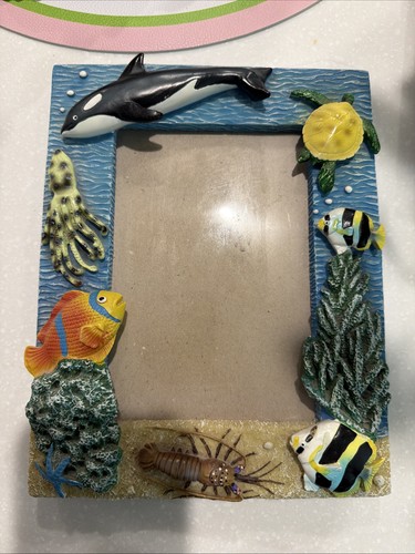 Beach themed picture frame - themed,