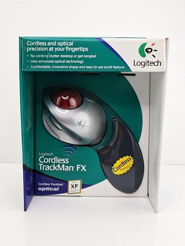 Logitech cordless trackman - logitech, fx