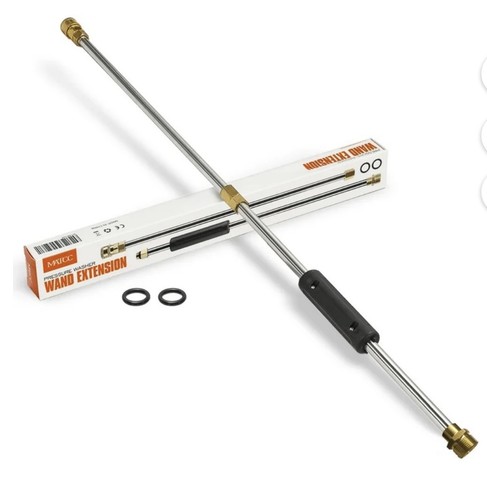 Pressure washer extension - washer, wand