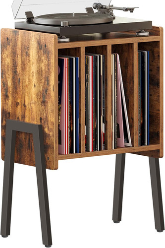 Record player stand storage - player,