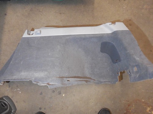Rear boot trunk side trim - boot,