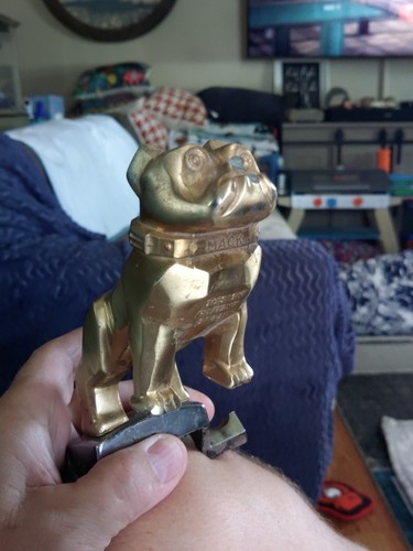 Vintage mack truck - bull, dog