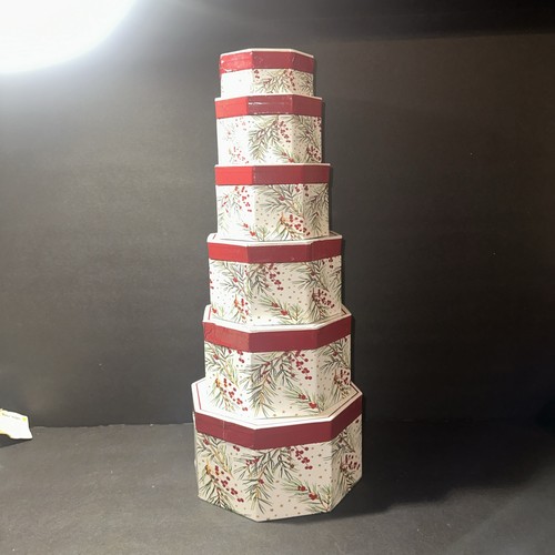 Christmas nesting boxes - christmas,