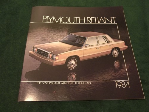 Mint 1984 plymouth reliant - 1984,