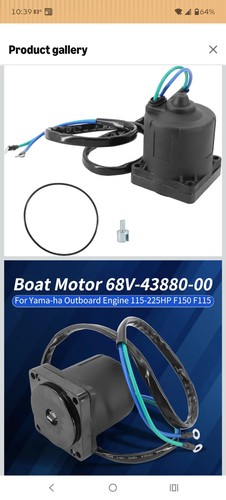 Yamaha outboard tilt trim - yamaha,