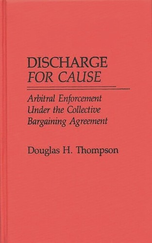 Discharge for cause arbitral - for,