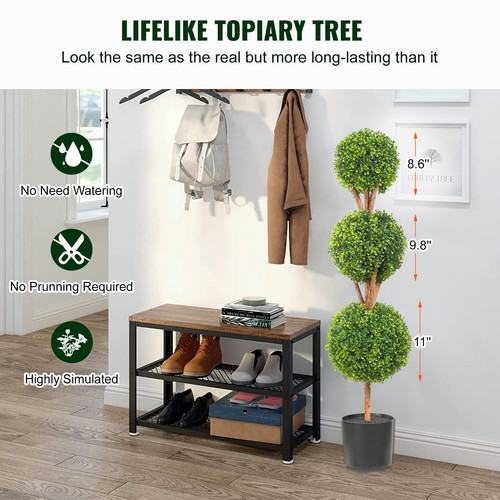 Artificial topiaries boxwood - topiaries,