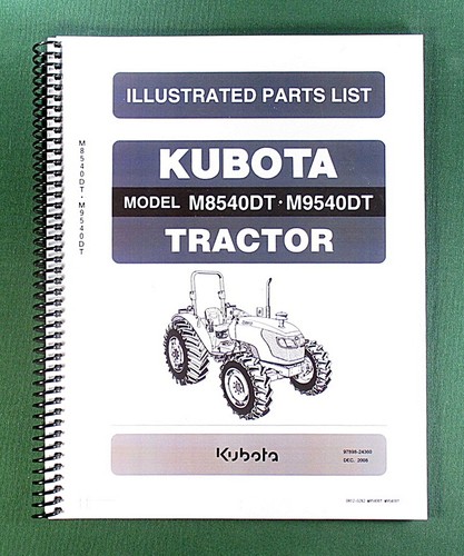 Kubota m8540dt m9540dt - kubota,