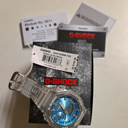 Casio shock ga2100bm 7a2 - casio, g-shock