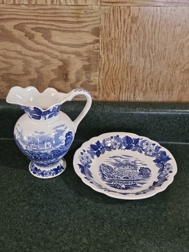 Vintage norleans blue and - blue,