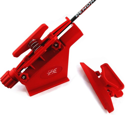 Adjustable fletching jig - adjustable,