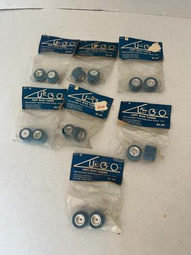 Soft blue tigers wheels - soft,
