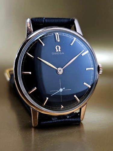 Vintage omega black dial cal - omega,