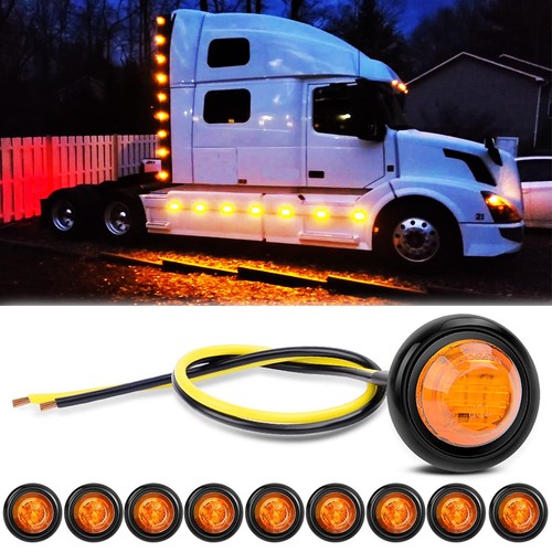 Smoked amber side marker - amber,