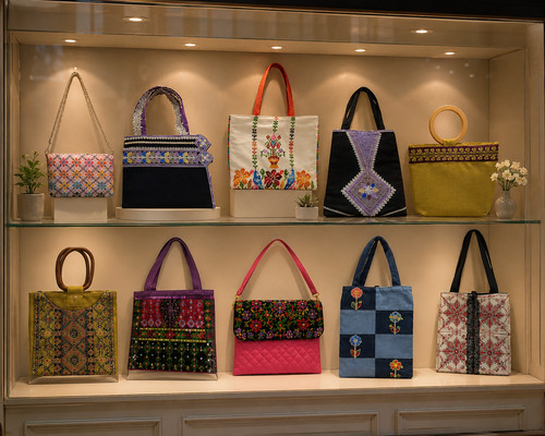 Palestinian tatreez bag - palestinian,