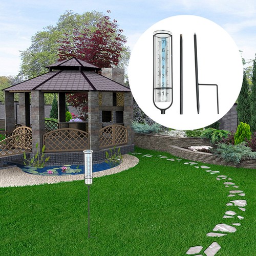 Accurate rain gauge with metal - accurate,