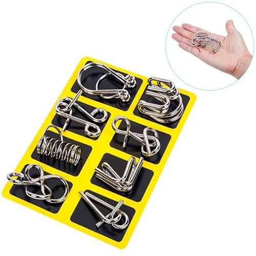 8pcs set metal montessori - metal,