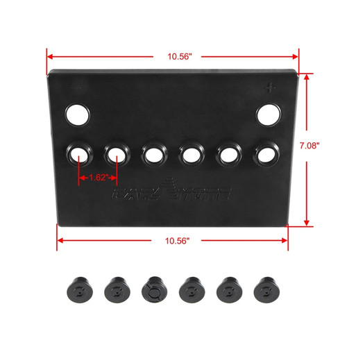 Top post battery topper - battery, cover