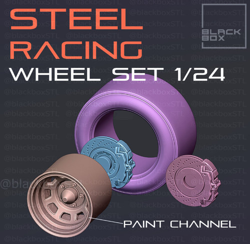 Scale resin steel nascar - 1/24,