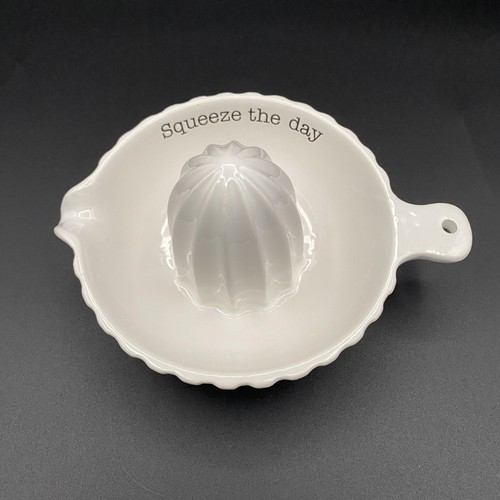 Mud pie ceramic citrus juicer - ceramic,