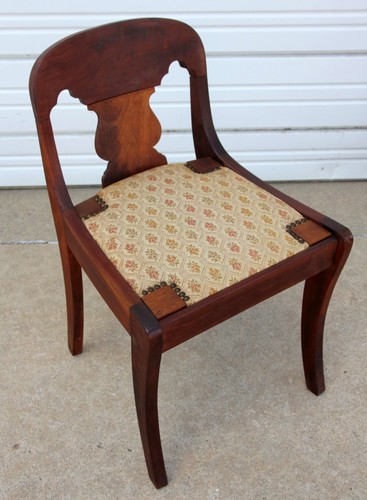 Antique mahogany accent vanity - antique,