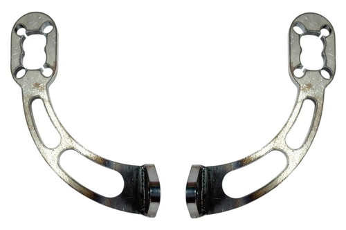 Pair custom slotted curved - pair,