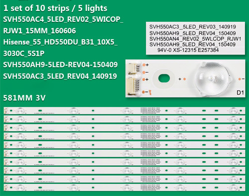 Led backlight for insignia - led, backlight(10)