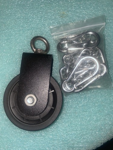 Rope pulley system - pulley, cable