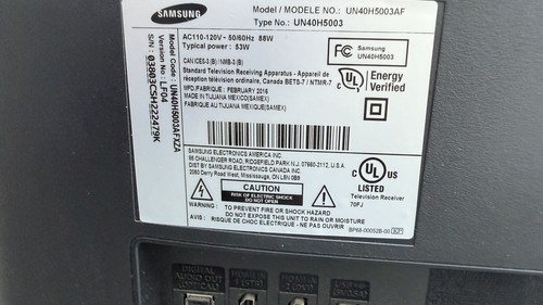 Samsung un40h5003af led - un40h5003af, 40