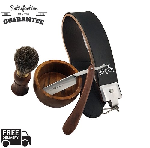 Vintage barber salon - salon, straight