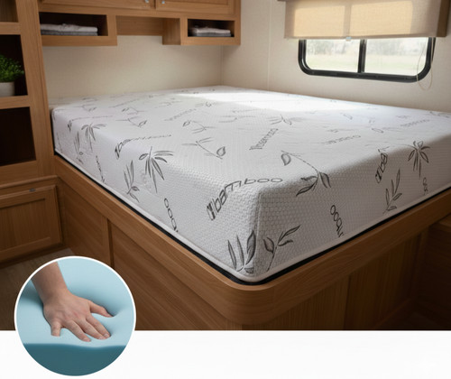 Gel memory foam - gel, bed