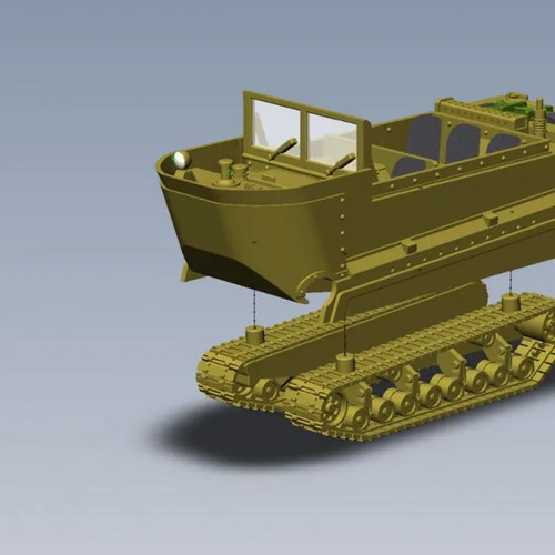 M29 weasel amphibious vehicle - amphibious,