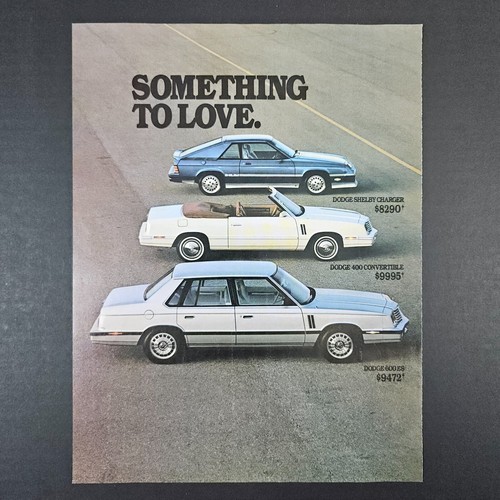 1983 dodge shelby - dodge,