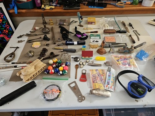 Huge lot vintage junk draw - huge,