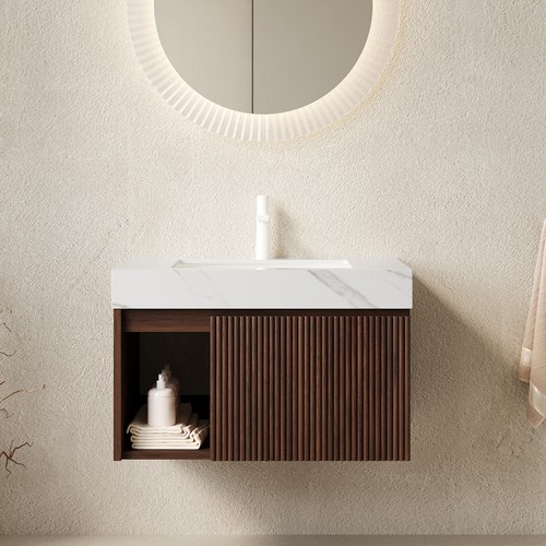 Floating bathroom vanity - 30",