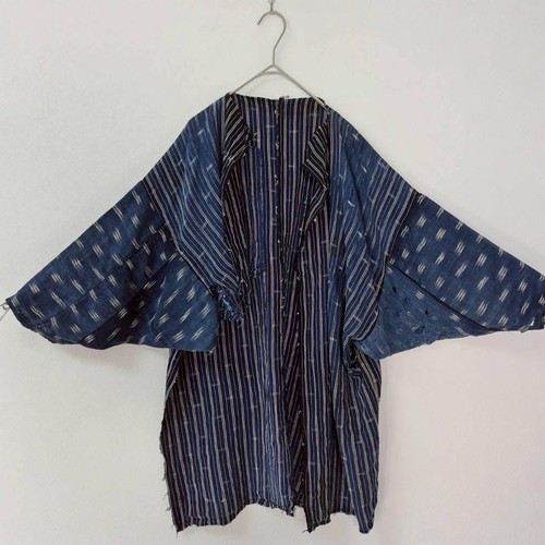 Japanese boro noragi indigo - japanese,