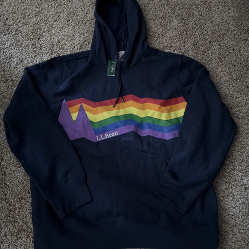 Bean pride rainbow hoodie - pride,