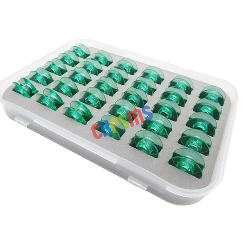 30pcs green bobbin - &, for
