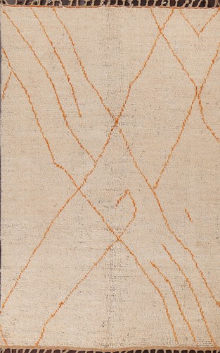 Handmade moroccan wool accent - handmade,