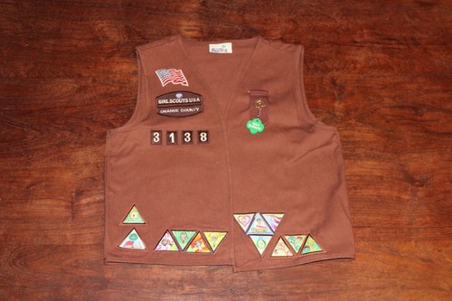 Brownie medium uniform vest - brownie,