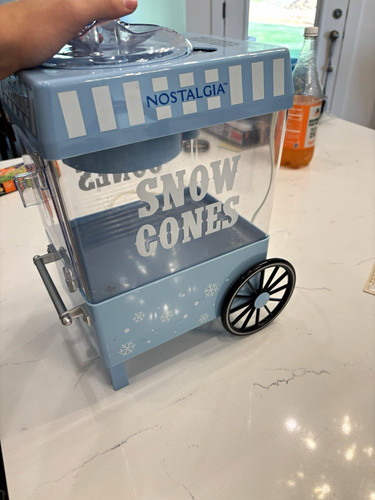 Nostalgia snow cones - snow, electric