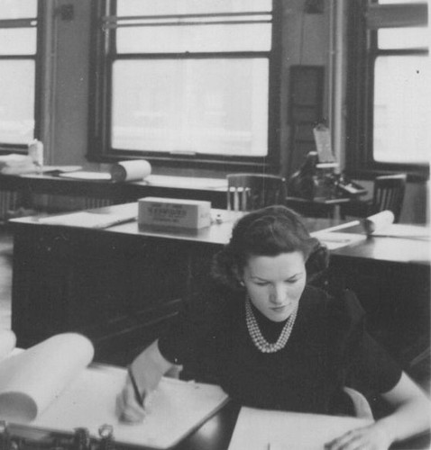 Beautiful woman working - woman,