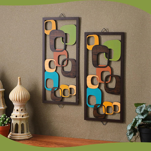 Pcs mid century wall art - 2,