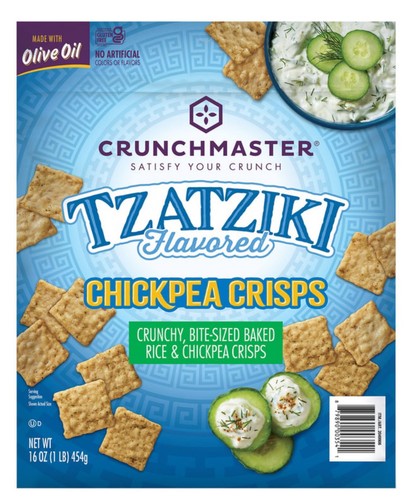 Crunchmaster tzatziki chickpea - tzatziki,