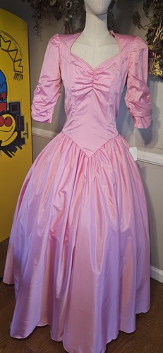 Vintage 1980s pink open back - pink,