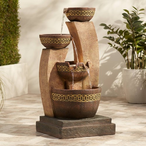 Outdoor water fountain four - outdoor,