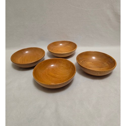 Set vintage wood - of, 4