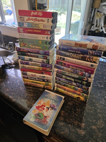 Disney vhs lot banned - disney,